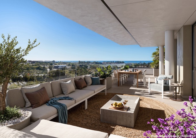 Appartement à Estepona dans un environnement calme et reposant proche du club de golf de la Resina, Espagne