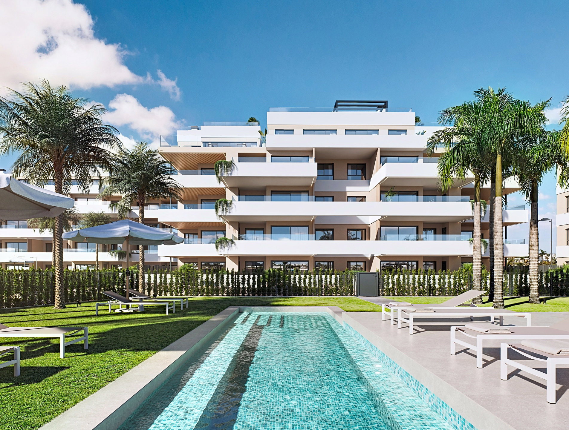 Penthouse au bord du lagon à Torre Pacheco, Murcie, Espagne