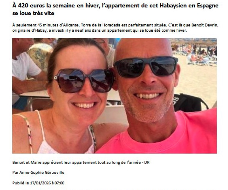 2026 01 17 SUDpresse benoit devrin appartement en espagne se loue tres bien 1